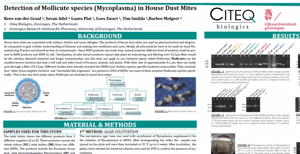 Outtake mycoplasma poster